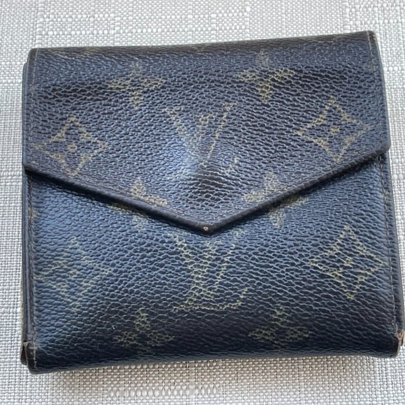 Louis Vuitton Card Holder Monogram Elise Trifold Wallet Made in Frane Read Desc - Picture 2 of 12